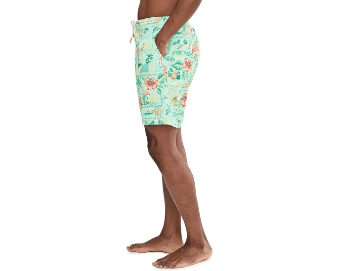 Tommy Bahama Шорты Baja Florida Fun 8 с цветочным принтом и защитой UPF 30