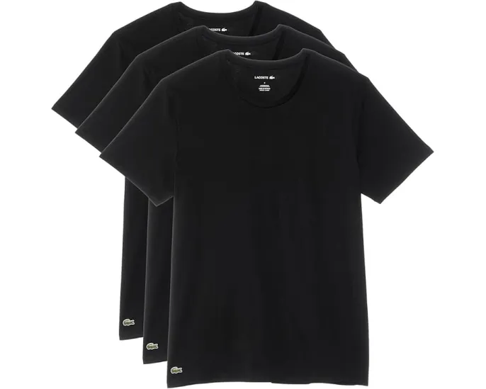 Футболки Lacoste с круглым вырезом 3 штуки