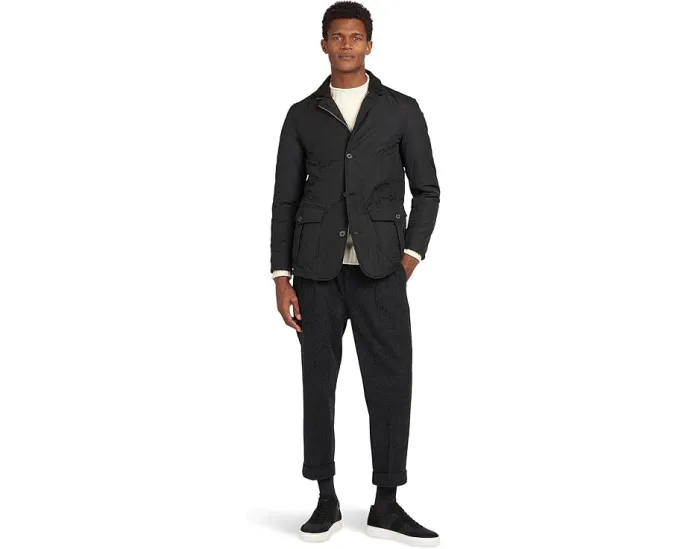 Стеганая куртка Barbour Quilted Lutz с классическим тартаном и вентиляцией