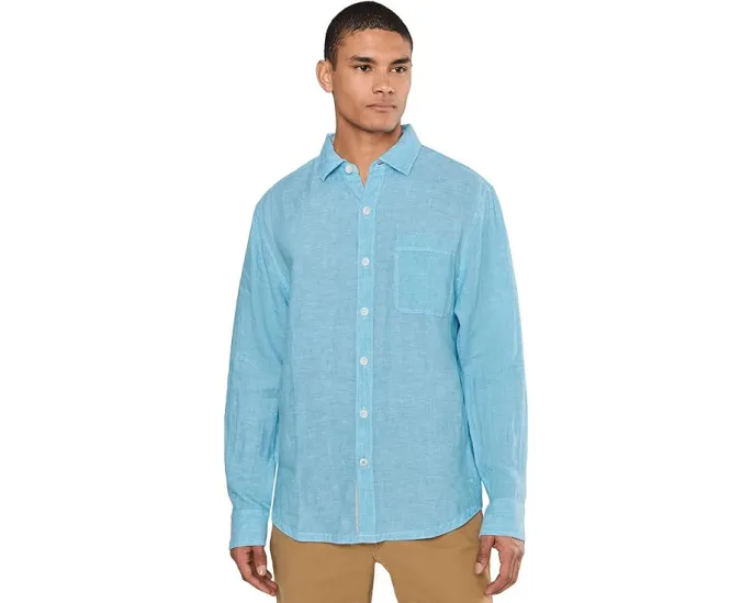 Льняная рубашка Tommy Bahama Long Sleeve Paradise Breezer