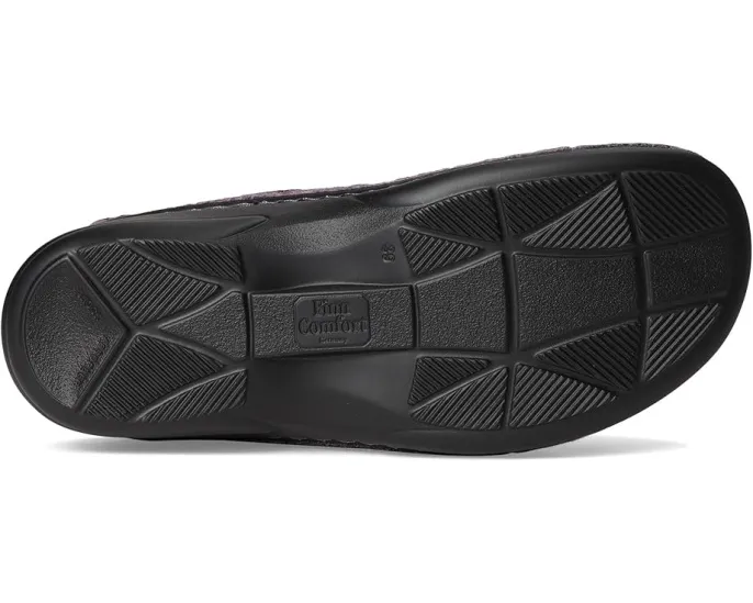 Войлочные клоги Finn Comfort Antholz Lila Doublefilz из шерсти с терморегуляцией