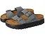 Сандалии Arizona Chunky на платформе от Birkenstock из замши