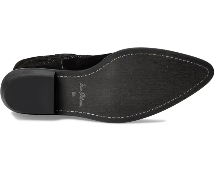 Сапоги Sam Edelman Rue до середины икры с вышивкой и острым носком