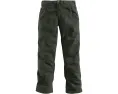 Огнестойкие свободные прямые брюки Carhartt из плотной ткани большого размера и высокого роста