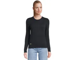 Укороченный свитер Lauren Ralph Lauren из хлопка и модала