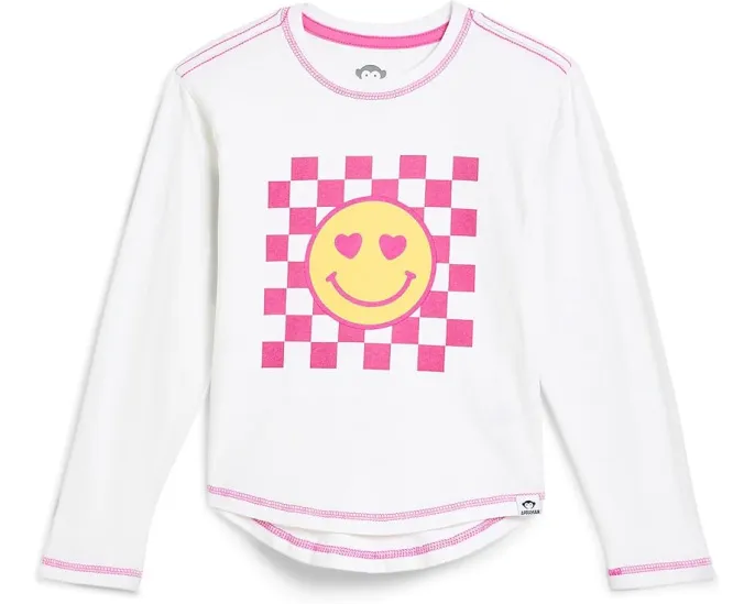 Appaman Kids футболка Elara с улыбающимся смайлом