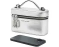 Косметичка Marc Jacobs с металлическим эффектом J Marc Vanity Bag