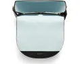 Сумка через плечо ECCO Saddle Bag из черной тесненой кожи