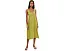Terra Foil Crinkle Scoop Neck Gown