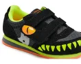 Детские кроссовки Saucony Kids Jazz с застежкой на липучке из замши и сетки