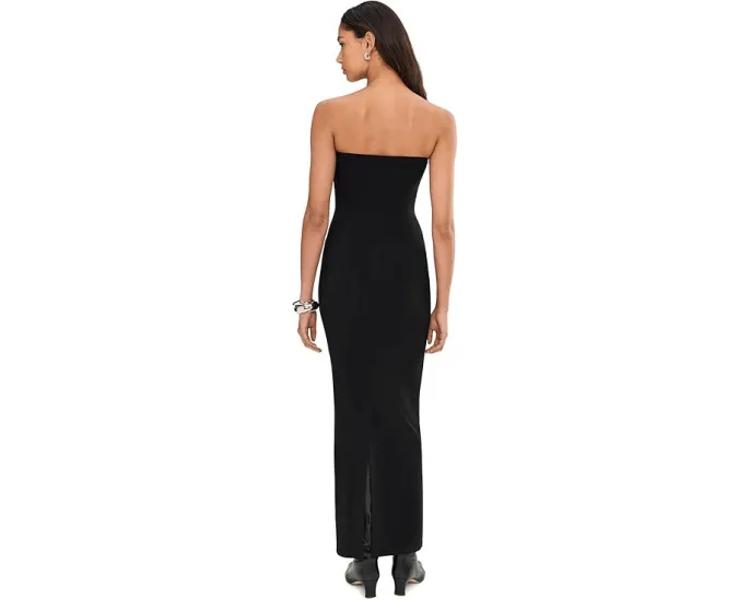 Длинное платье Norma Kamali без бретелей