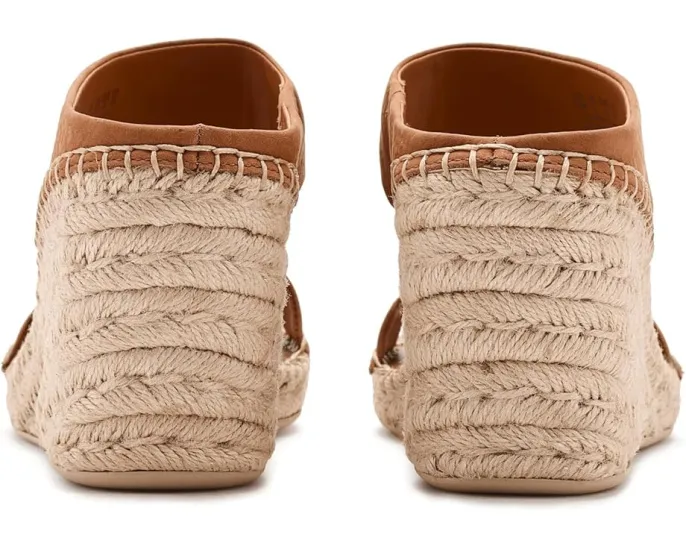 Сандалии Farren Espadrille с клиновидным каблуком и кожаным верхом от Franco Sarto