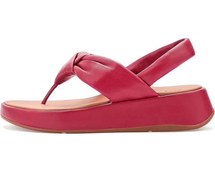 Сандалии FitFlop F Mode Knot с узлом из мягкой кожи и задним ремешком