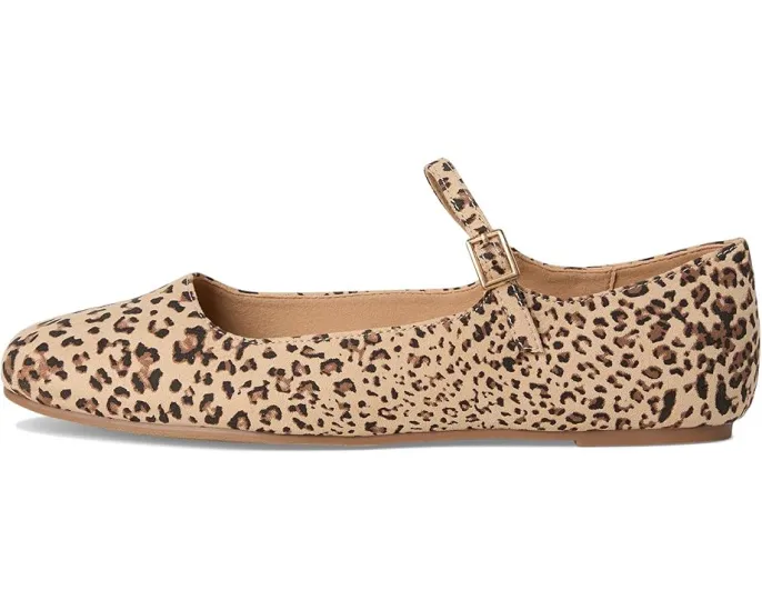 Балетки Journee Collection Carrie с ремешком и пряжкой из велюровой замши