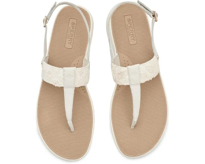 Сандалии Sperry Sun Fish с регулируемым ремешком из кожи