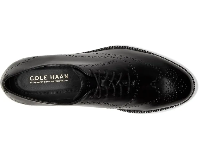 Оксфорды Cole Haan Ledley Grand Brogue Wingtip с технологией FlexCraft и стелькой FlowerFoam