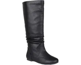 Сапоги Jayne с округлым носком и свободным силуэтом Journee Collection