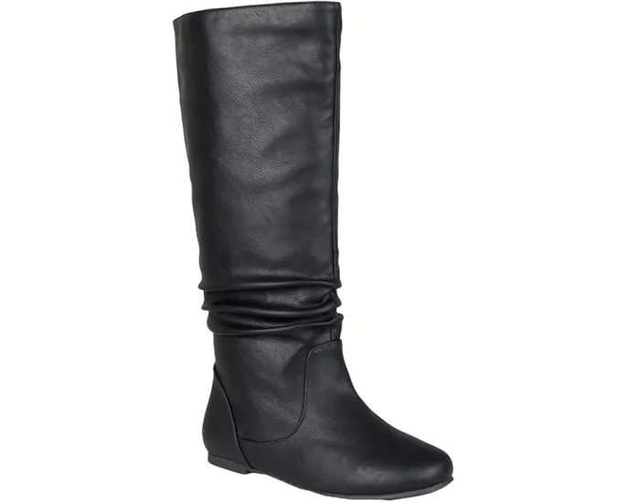 Сапоги Jayne с округлым носком и свободным силуэтом Journee Collection