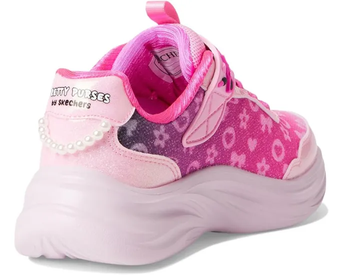 Детские кроссовки SKECHERS KIDS Power Jams 2.0 с подсветкой и сердечками