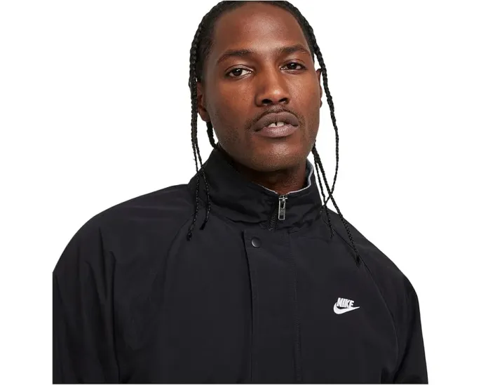 Куртка Nike Club Futura просторная на молнии с гладкой тканью