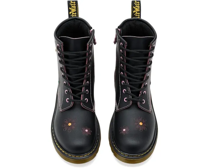 Dr. Martens детские ботинки 1460 Y из гладкой кожи на молнии