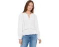Топ с кружевной кокеткой и завязками спереди Vince Camuto