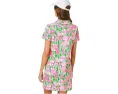 Lilly Pulitzer платье Eleni с защитой UPF 50+ и длинными рукавами
