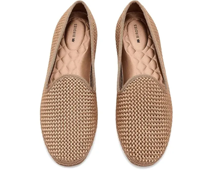 Слипоны Birdies Heron Woven Satin из атласного плетения