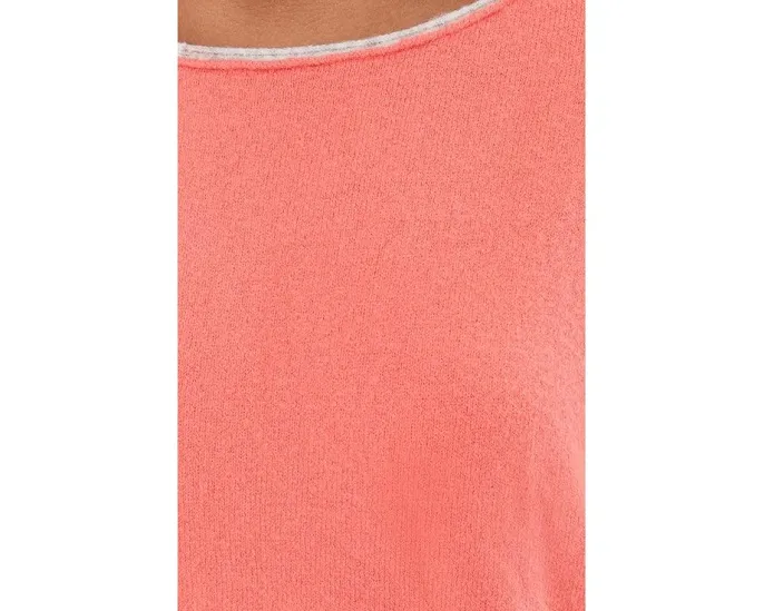 Свободный свитер See Me с лодочкой и контрастной отделкой Free People