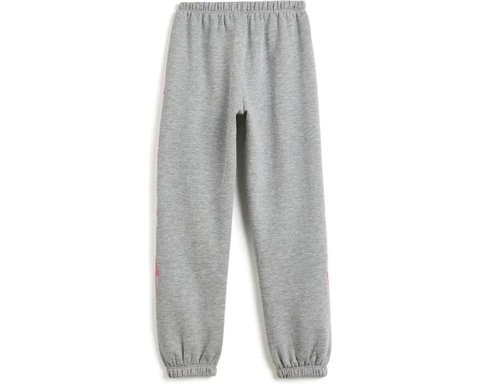 Chaser Kids Vintage Fleece Slim Slouchy джоггеры для маленьких детей с розовыми молниями