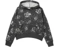 Худи с капюшоном и металлическим принтом All Over Print Foil Glam для детей от adidas Kids
