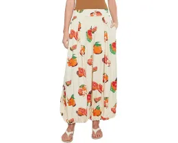 Брюки-баллуны Moonflower Printed от Free People с принтом Funky Fruits Tea C