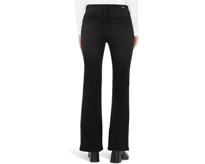 Джинсы Liverpool Los Hannah с расклешенным силуэтом и средней посадкой в цвете Heron Lake