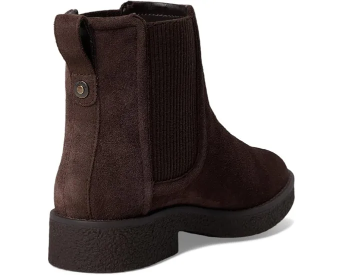 Ботинки Clarks Nella Top из кожи и замши с контурной стелькой