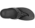 Сандалии FitFlop Lulu Crystal-Mix с микроволокном и клиновидным каблуком
