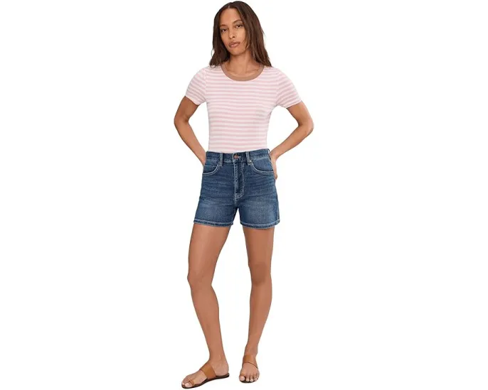 Джинсовые шорты Liverpool Los Angeles с высокой посадкой 4.5 дюйма