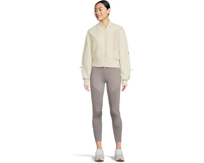 Короткая тканая куртка-бомбер adidas by Stella McCartney из переработанных материалов