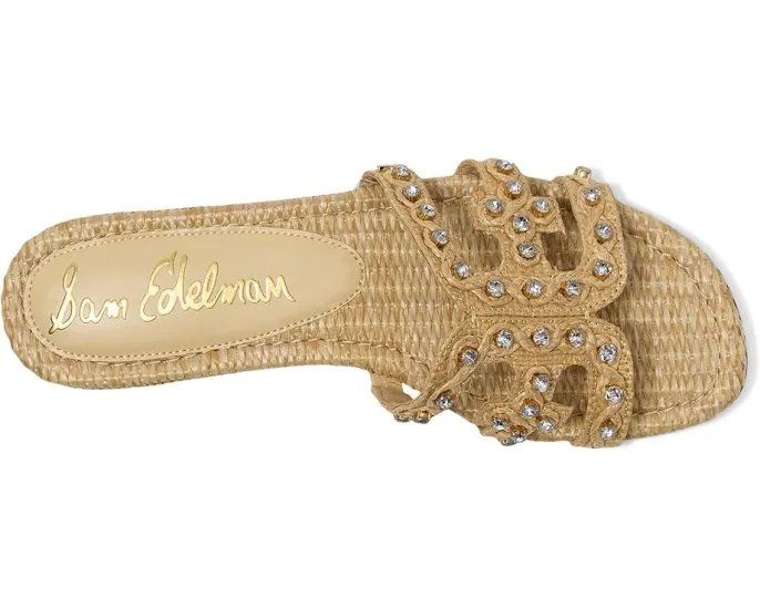 Сандалии Sam Edelman Bay Jewel с декором и квадратным каблуком