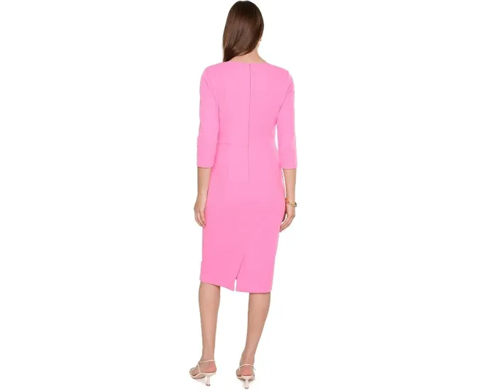 Платье-футляр Adrianna Papell Knit Crepe с поясом