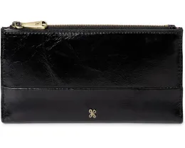 Большой кожаный кошелек HOBO Jill с десятью отделениями для карт