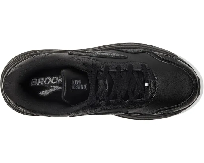 Кроссовки Brooks Ghost Max Leather с технологией DNA Loft v3 и верхом из кожи