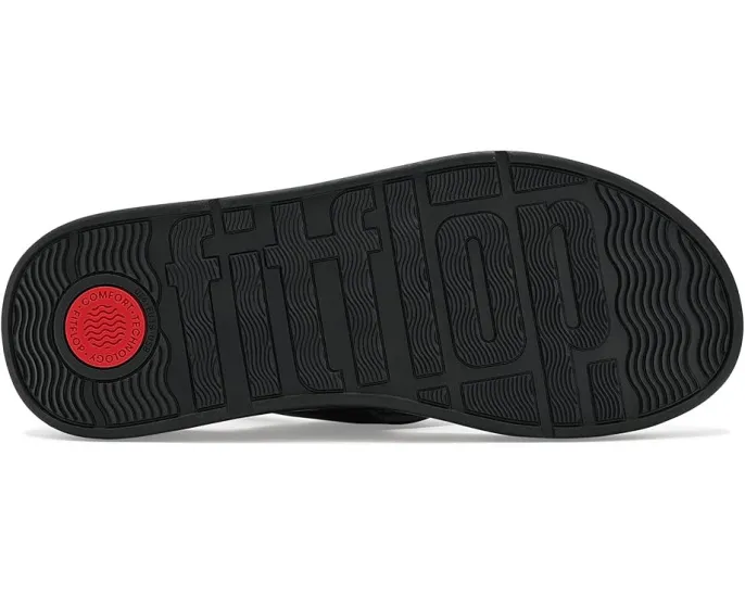 Сандалии FitFlop F Mode Knot с узлом из мягкой кожи и задним ремешком