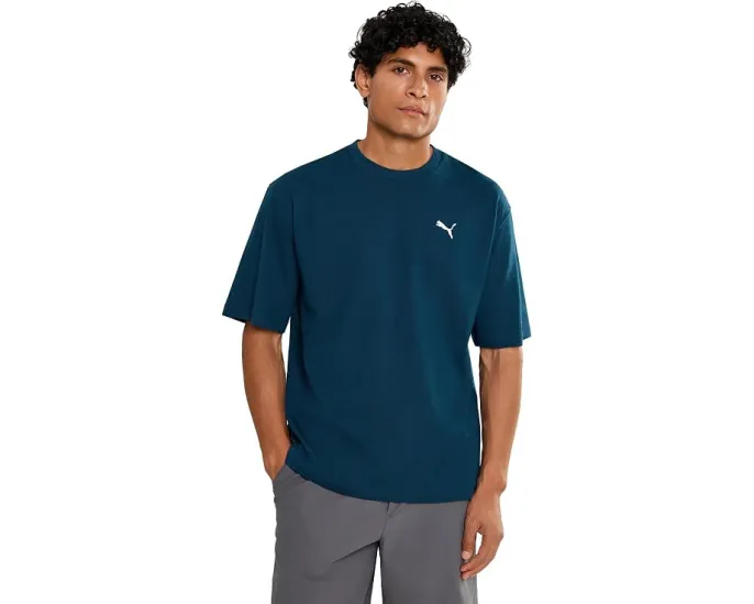 Футболка Puma Essentials Boxy T-Shirt свободного кроя из хлопка