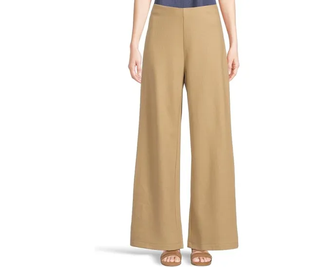 Широкие брюки Eileen Fisher из фетрового джерси