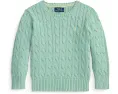 Детский свитер Polo Ralph Lauren Kids с жаккардовым узором и вышитым пони