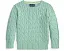 Детский свитер Polo Ralph Lauren Kids с жаккардовым узором и вышитым пони