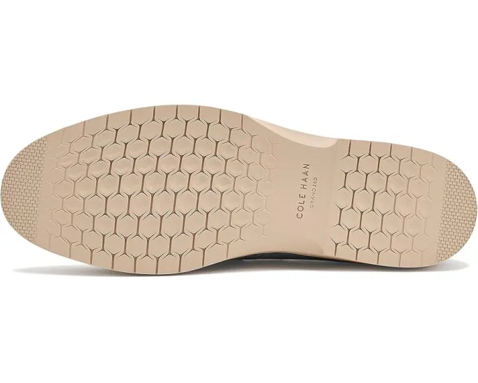 Лоферы Greenwich Grand Venetian Cole Haan из замши с округлым мысом