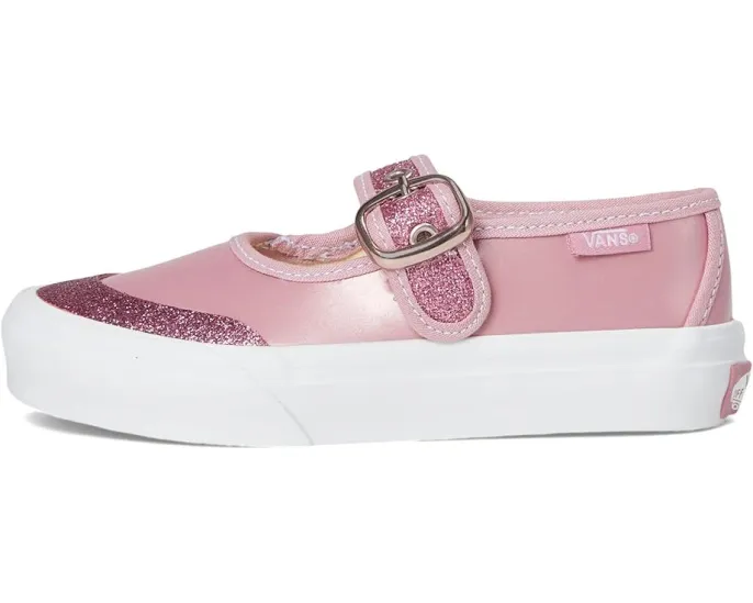 Детские туфли Mary Jane от Vans с классическим силуэтом и холщовым верхом