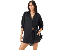 Туника Rio от L*Space с глубоким V-вырезом и разрезом спереди