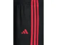 Adidas Kids Essentials 3 полоски шорты черные с красным